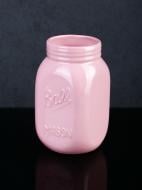 Ваза керамічна Eterna 2400-14 8х8х14 см 14 см рожева