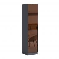 Пенал Luxe Studio Noir №1 2200х400х583 мм антрацит (МЛ000139341A)