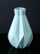 Ваза керамическая мятная Азуми 22 см