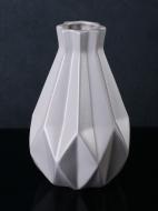 Ваза керамическая серая Азуми 22 см Ваза керамическая серая Азуми 22 см