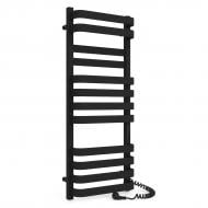 Полотенцесушитель электрический Rhein Texas S12 370 х 1000 E R PE/MAT RAL9005 200W Wi-Fi