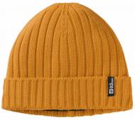 Шапка Jack Wolfskin Rib Knit Beanie 1907122-M0043 р.OS горчичный