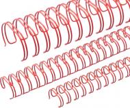 Пружина для брошурування DA 6,4 мм червоний 100 шт. 1220202060430