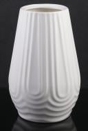 Ваза керамическая белая Волна 20 см Ваза керамическая белая Волна 20 см