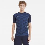 Футболка Puma teamFINAL 21 Graphic Jersey 70415006 р.S синий