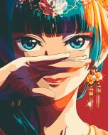 Набір для розпису за номерами Riviera Blanca Монолог травниці 40x50 см RB-1029