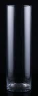 Ваза стеклянная Wrzesniak Glassworks Цилиндр Х026 16х53 см 53 см прозрачная