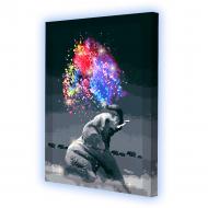 Набор для росписи по номерам Riviera Blanca Сияние цвета 40x50 см ГР-027