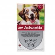 Капли Bayer Advantix для собак от блох и клещей на холку 10-25 кг 2,5 мл (за 1 п-тку, 4 в уп.) шт. 2,5 мл