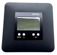 Терморегулятор для теплого пола Efapel Latina черный матовый 4723212 SPM Терморегулятор для теплого пола Efapel Latina черный матовый 4723212 SPM