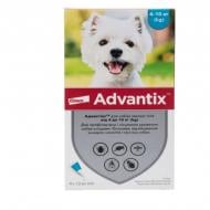 Краплі Bayer віл бліх та кліщів для собак 4-10кг Advantix (за 1 п-тку, 4 в уп.) арт.91008/10272 шт. 4 мл