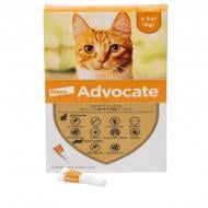 Краплі Bayer від бліх та кліщів для котів Advocate до 4 кг 91031(за 1 п-тку, 3 в уп.) шт. 0,4 мл Краплі Bayer від бліх та кліщів для котів Advocate до 4 кг 91031(за 1 п-тку, 3 в уп.) шт. 0,4 мл