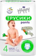 Підгузки-трусики HAPPY BELLA BABY Maxi 8-14 кг 12 шт (BB-055-LU12-002) Підгузки-трусики HAPPY BELLA BABY Maxi 8-14 кг 12 шт (BB-055-LU12-002)