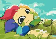 Набор для росписи по номерам Riviera Blanca Денди 28x40 см RB-1175