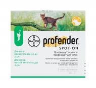 Капли Bayer противоглистные для котов Profender от 0,5 - 2,5 кг 91023(за 1 п-тку)