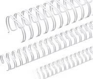 Пружина для брошурування DA 19 мм біла 35 шт. 1220201190130