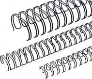 Пружина для брошюрования DA 19 мм черная 35 шт. 1220201190630