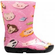 Чоботи гумові для дівчатокдитячі Олдком Cartoon Joy розмір 33 рожевий