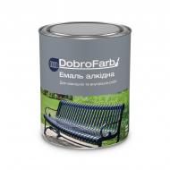 Эмаль алкидная DobroFarb светло-серая глянец 0,8 кг Эмаль алкидная DobroFarb светло-серая глянец 0,8 кг