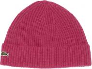 Шапка Lacoste RB0805-SQI р.OS красный