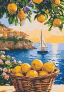 Набір для розпису за номерами Riviera Blanca Лимонне літо 28x40 см RB-1173