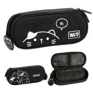 Пенал шкільний м'який PH-30 Kittens 533761 YES чорний із малюнком