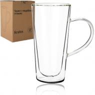 Чашка чайная с двойной стенкой конус Kratos 350 мл 201-5 S&T