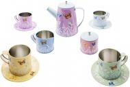 Ігровий набір Tin kitchen tea set Кавовий Метелик CH10745W