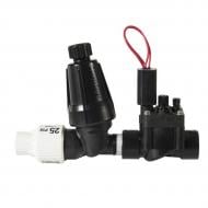 Фільтр сітчастий HUNTER з регулятором тиску 1" x 3/4" ВВ з клапаном 24В PCZ-101-25B