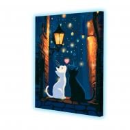 Набір для розпису за номерами Riviera Blanca L'Amour 40x50 см ГР-031