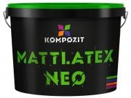Фарба інтер'єрна латексна Kompozit MATTLATEX NEO глибокий мат база С 7 кг
