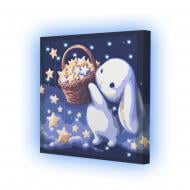 Набір для розпису за номерами Riviera Blanca Кошик зірочок 25x25 см ГР1-029