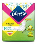 Прокладки гігієнічні Libresse Natural Care Super super 9 шт.