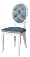 Стул Альбина голубой / белый