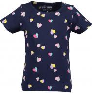 Футболка для девочек Blue Seven р.128 синий 702364 5 564 Футболка для девочек Blue Seven р.128 синий 702364 5 564