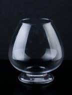 Ваза стеклянная 23х22 23 см прозрачная Ваза стеклянная 23х22 23 см прозрачная