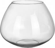 Ваза стеклянная капелька 20,5х26 см 20,5 см прозрачная