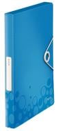 Папка-бокс WOW A4 PP синий металлик 46290036 Leitz