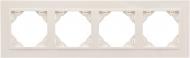 Рамка четырехместная Efapel ANIMATO Logus универсальная кремовый 90940 TMM