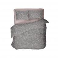 Комплект постельного белья Super Flowers 2,0 розовый с серым La Nuit
