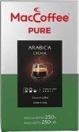 Кава мелена MacCoffee смажена натуральна Arabica Crema Pure м/у 250 г