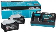Аккумуляторная батарея и зарядное устройство Makita 36,0V 4Ah XGT 40 V MAX BL4040F 1916Y1-1