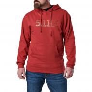 Худи 5.11 Tactical "TOPO LEGACY HOODIE" RED BOURBON 76174-125 р.M красный