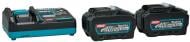 Аккумуляторная батарея и зарядное устройство Makita 36,0V 5Ah XGT 40 V MAX BL4050F 1911V6-0
