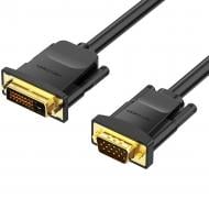 Кабель Vention DVI M (24+1) - VGA M 1,5 м черный (EABBG)