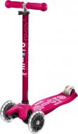 Самокат Micro Maxideluxe LED розовый ММD077