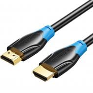 Кабель Vention HDMI M - M 4K 60 Гц PVC 1,5 м чорний (AACBG)
