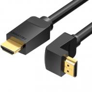 Кабель Vention HDMI M - M V2.0 4K 60 Гц PVC 2 м чорний (AAQBH)