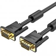 Кабель Vention VGA 15M-15M з феритами 10 м чорний (DAEBL)