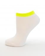 Носки M0305S Fancy (ультракороткие) 49 р.42/45 бело-салатовый 1 шт.